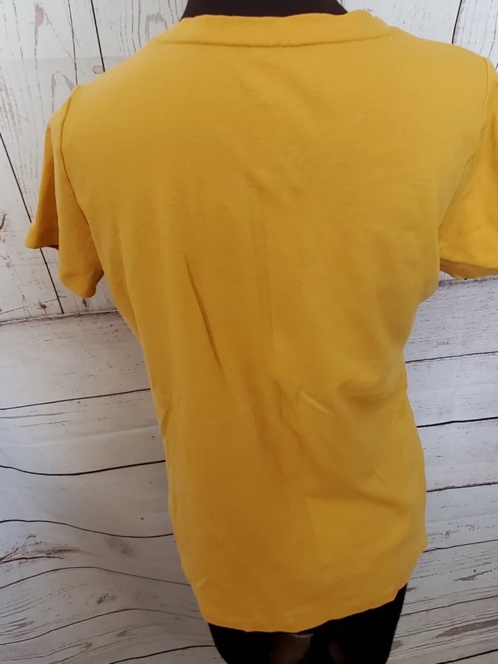 Men's Mustard Yellow Classic Crew Neck T-Shirt